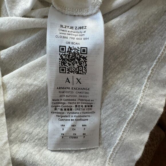 Armani Exchange Cotton and Linen Blend T-Shirt Bundle - Men S - Picture 9 of 11